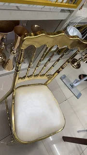 Gold Tiffany chairs with cushion for sales R225 Specail