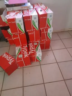A 4 Paper Typek for sales R200 per Boxs Specail