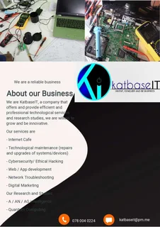 IT Solutions, for personal and business, we are a reliable team that delivers great services!