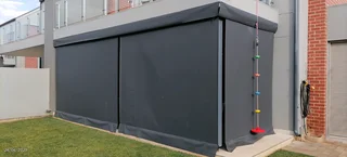 Outdoor roller up blinds