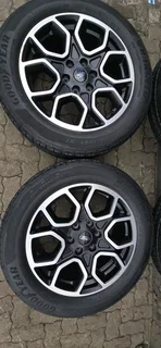 20&#34; Ford everest/ranger rims and tyres for sell