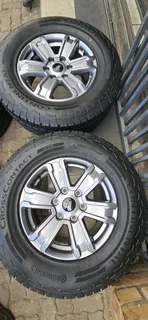 17&#34; Ford ranger rims and tyres for sell