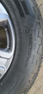 17&#34; Ford ranger rims and tyres for sell