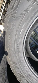 245 70 16&#34; goodyear wrangler tyres for sell