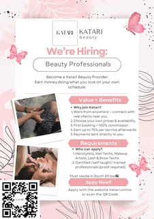 Beauty Professionals Wanted – Work on Your Own ScheduleBeauty Professionals Wanted