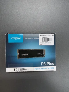 Crucial 1tb SSD hard drive