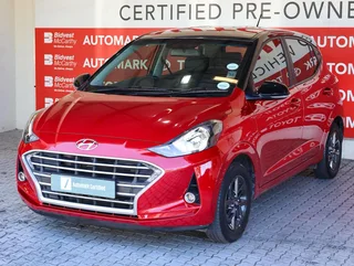 Hyundai Grand i10 1.2 Fluid, Red with 52000km, for sale!