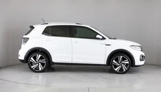 Volkswagen T-Cross MY20 1.5 TSI  R-Line DSG, White with 40000km, for sale!