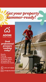 Book professional roof pressure washing today!