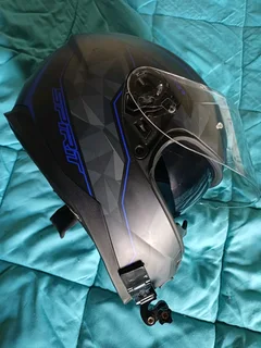 Motorbike helmets