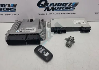 BMW ECU Lock Set Fits 5 Series F10 LCI 520d B47 2016 Manual 8591073 032168909
