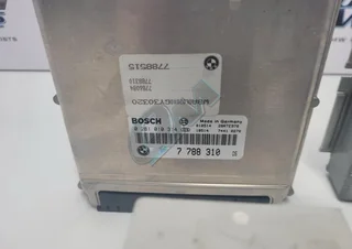 BMW ECU Lock Set Fits 5 Series E39 525d M57 2001 Automatic 0281010314 7788310