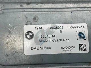 BMW I3 I01 Hybrid Engine ECU Control Module 2014 DME MS100 8635027