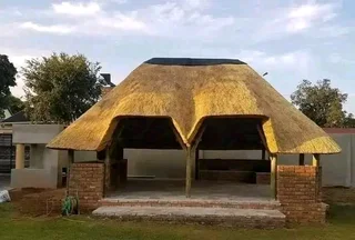 Thatch roof and all repairs install new lapas roundovel and Gazebo
