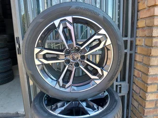Audi 19 inch rims with tires