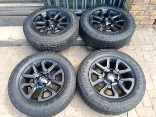 18 inch Toyota rims with tires