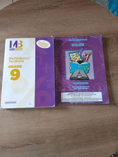 Secondhand text books gr 8&amp;10