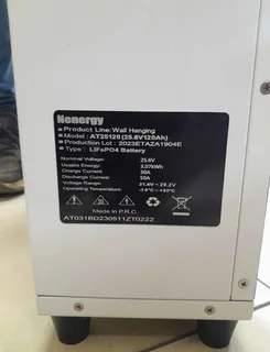 3.07kw N Energy 25.6V 120AH Lithium-ion Battery