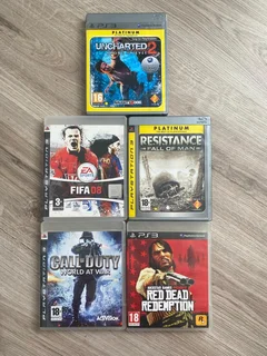 PlayStation 3 500GB (includes 2 controllers and 5 games)