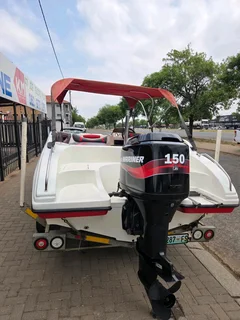 Sunprince 180 with a 150 Mariner