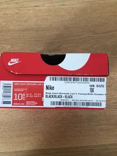 Nike boys court borough low 2