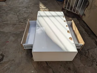 Sitting Room center table with side drawers available for sale .