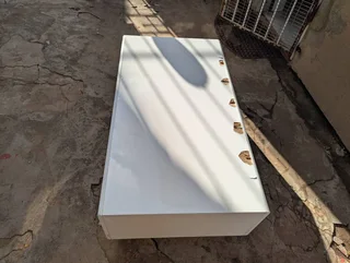 Sitting Room center table with side drawers available for sale .