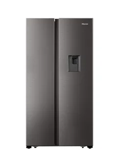 Hisense 514L Side By Side Fridge Freezer Inox H670SITWD