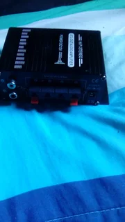 Amplifier bass and treble for car