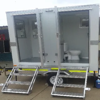 Top Quality Mobile VIP Toilets For Sale – 1 Year Warranty, Delivery Nationwide SA. Start Today!
