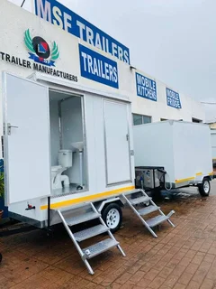 Top Quality Mobile VIP Toilets For Sale – 1 Year Warranty, Delivery Nationwide SA. Start Today!
