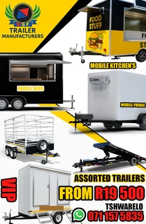 Start a Toilet &amp; Fridge Trailer Rental Business Today – VIP Toilets For Sale Polokwane SA. Grow!