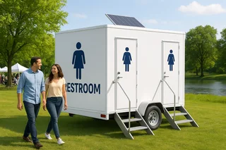 Start a Toilet &amp; Fridge Trailer Rental Business Today – VIP Toilets For Sale Polokwane SA. Grow!