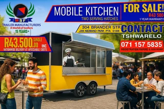 Food Trailer Business – Mobile Kitchen Trailers, Food Trailer - Buy Now! Pretoria SA