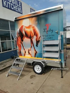 Outdoor VIP Mobile Toilet Trailer - For Sale, North West Area, South Africa!