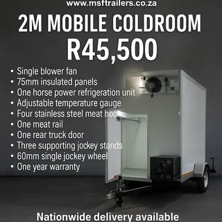 MSF Trailers Cold Rooms For Sale. Food Business Opportunity! For Start Up's