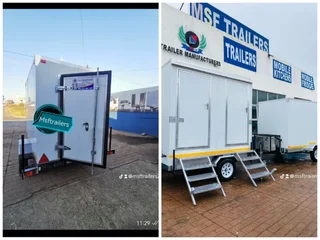 Professional Mobile Coldroom Trailer for Sale – R45,500