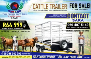 MOBILE KITCHENS | MOBILE FRIDGES | VIP TOILETS | CUSTOM TRAILERS. Pretoria East!