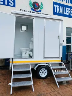 VIP Mobile Toilet Trailer – Ready for Events, make money.