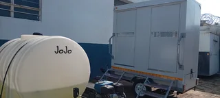  two-door Vip Mobile Toilet Trailer – Built Strong For Mpumalanga - Nelspruit, Witbank.
