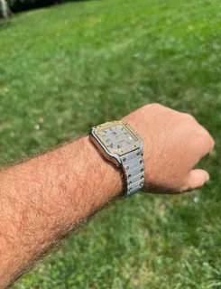 Real ice Harlembling Men watch