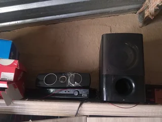 JVC Sound System with Subwoofer & Remote – Fully Working