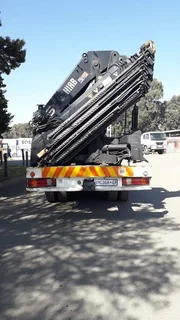 2008 Mercedes Benz Actors 4140 8x4 7 Meter Dropside Fitted with Hiab XS 422 E-8 Hi Pro For Sale