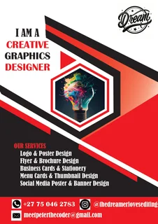 Professional Graphic Designer – Logos, Flyers, Branding, Social Media