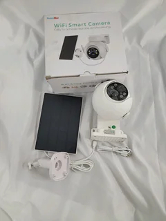 PTZ solar-powered WiFi smart camera