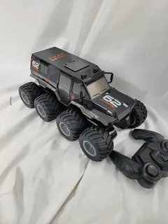 &#34;Conqueror&#34; 8-wheel amphibious remote control (RC) armored vehicle toy.