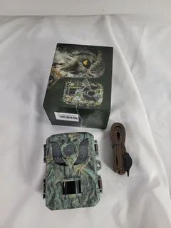 camouflage trail camera.
