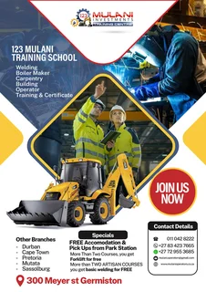 Driving and operators Training school in midrand 0834237665