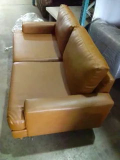 Kensington Double Sofa Tan Leather