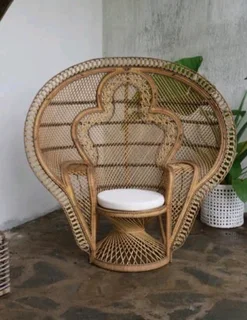 Peacock chairs and tables